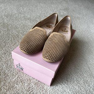 Crown Vintage Penelope Leather Loafers, Size 9.5